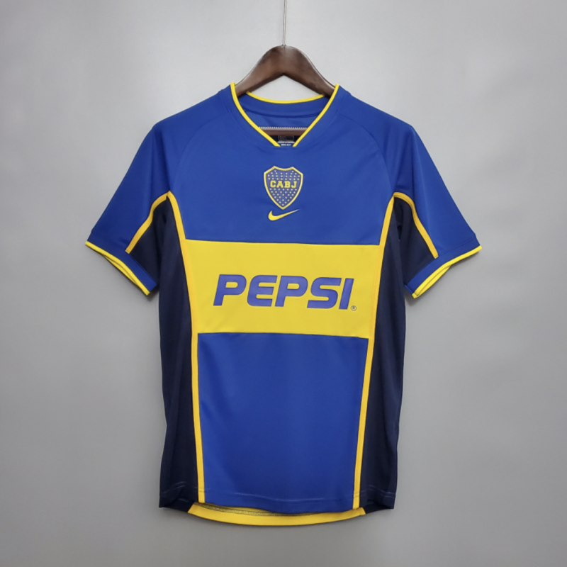 Retro Boca Juniors 2002 Home Kit